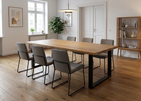 Morawood Jednací stůl Glasgow Barva desky: Natural, Rozměr desky: 1000x2000(mm), Úprava hrany: Rovná