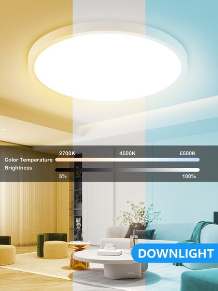 Immax 07164-40 LED stropnice TUDO | 50W integrovaný LED zdroj | 3200LM | 2700K - 6500K