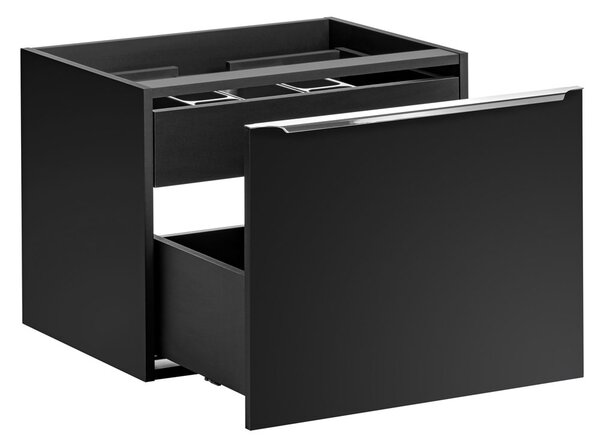 Koupelnová skříňka pod umyvadlo SANTA FE BLACK 60 cm