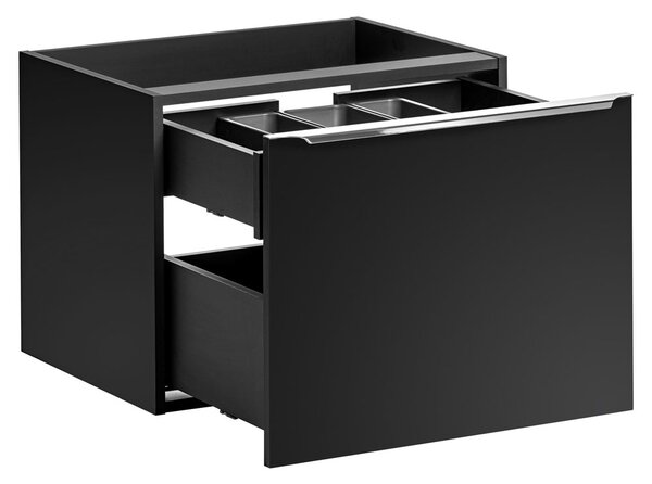 Koupelnová skříňka pod umyvadlo SANTA FE BLACK 60 cm