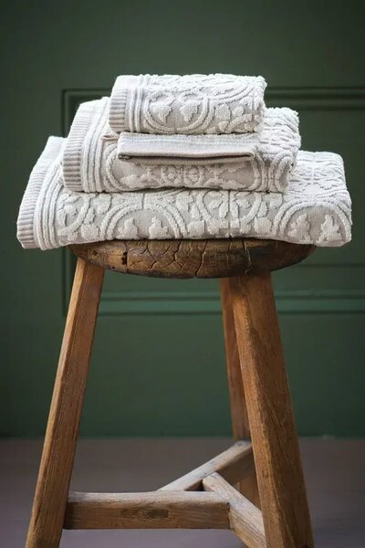Pip Studio ručníky z bavlněného froté Tile de Pip, khaki