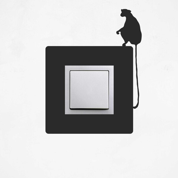 Samolepka na vypínač - Opička