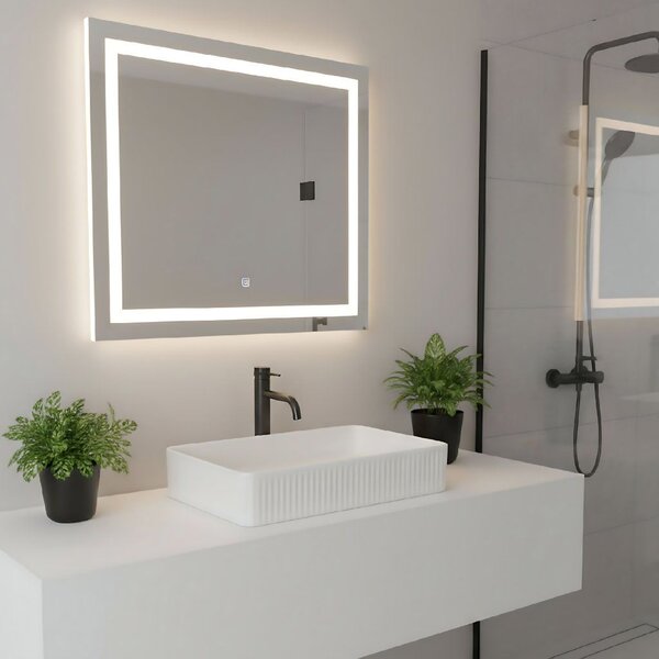 Rea Fiorella, umyvadlo na desku 505x345x130mm, bílá lesklá, REA-U6621