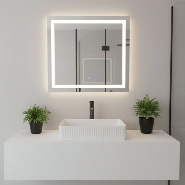 Rea Fiorella, umyvadlo na desku 505x345x130mm, bílá lesklá, REA-U6621