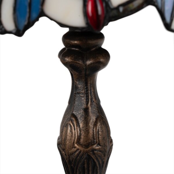 Brilagi - Tiffany vitrážová stolní lampa JUNGLE 1xE27/60W/230V