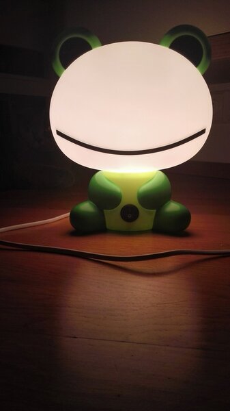 ACA DECOR Dětská lampička - Žabák