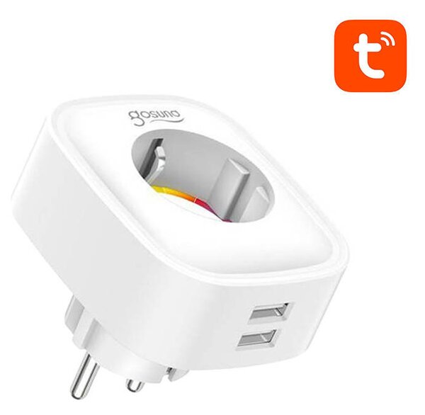Gosund SP112 chytrá WiFi zásuvka 16 A + 2× USB