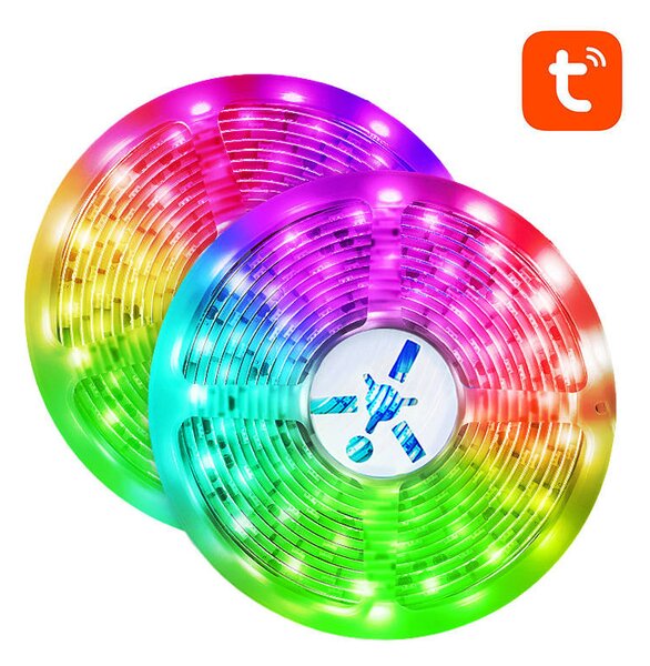 Chytrý WiFi RGB LED světelný pásek NiteBird SL3 (2x5 m), Tuya