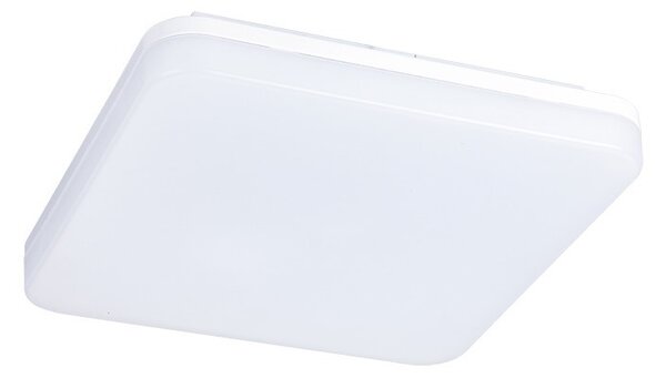 SOLIGHT LED venkovní přisazené svítidlo 15W/230V/1150Lm/4000K/120°/IP54, 22cm x 22cm, bílé