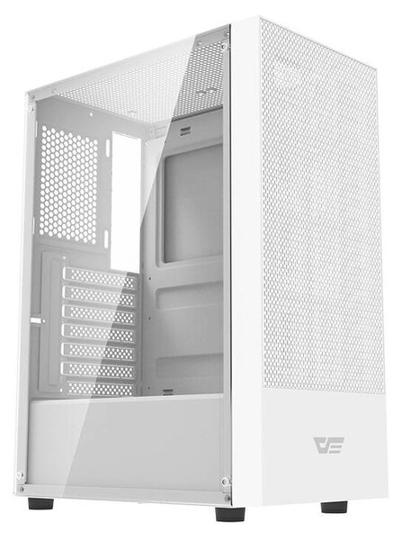 Počítačová skříň Darkflash A290 + 3 ventilátory (bílá)