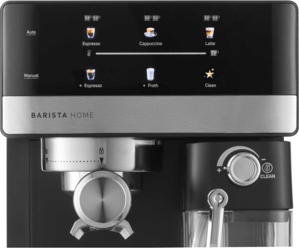 Sencor - Pákový kávovar espresso 1350W/230V černá/matný chrom