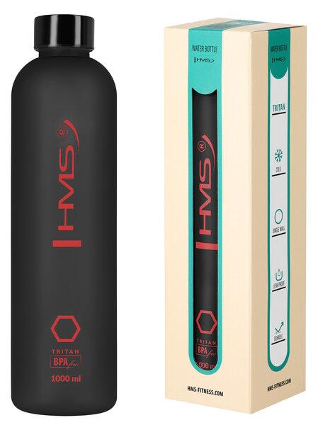 HMS NCD61 ČERNÁ TRITANOVÁ LÁHEV NA PITÍ 1000 ML NILS CAMP