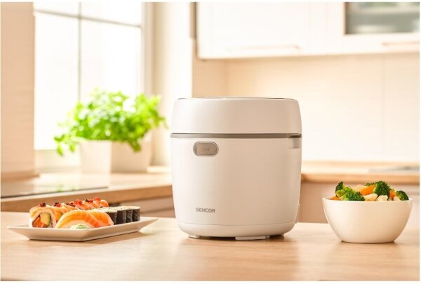 Sencor - Rýžovar 350W/230V 0,6 l bílá