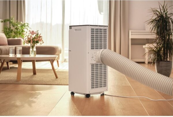 Sencor - Chytrá mobilní klimatizace 3v1 1020W/230V 10000 BTU Wi-Fi bílá + DO