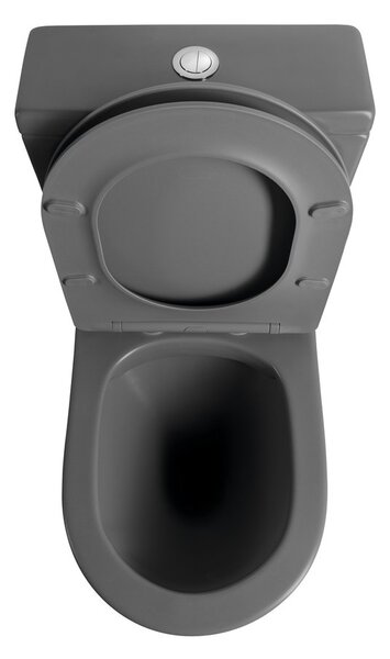 Sapho Sapho, DARIO RIMLESS WC kombi mísa s nádržkou, spodní/zadní odpad, bílá, PC1012WRGR