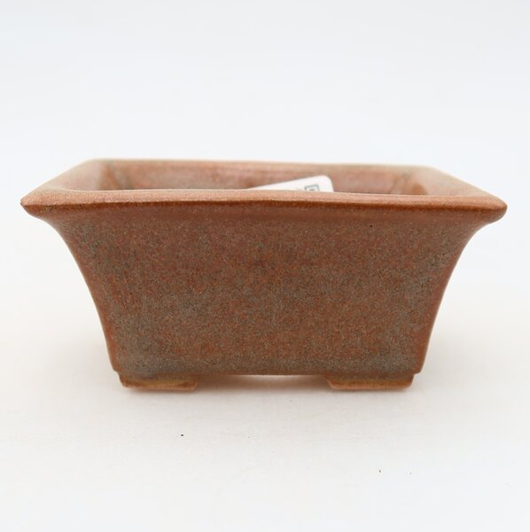 E-bonsai Keramická bonsai miska 8,5 x 6 x 4 cm hnědá