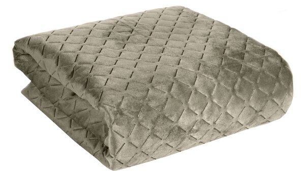 PŘEHOZ NA POSTEL DIMON 170X210 CM TMAVĚBÉŽOVÝ