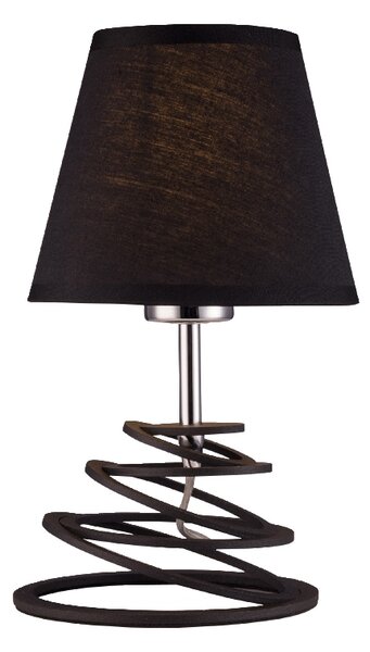 ACA DECOR Stolní lampa LAGOS max. 60W/E27/230V/IP20, černá