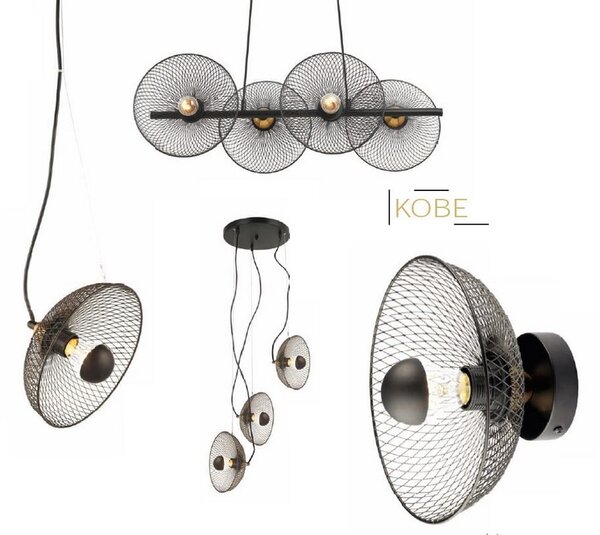 ACA DECOR Nástěnné svítidlo KOBE max. 40W/E27/230V/IP20