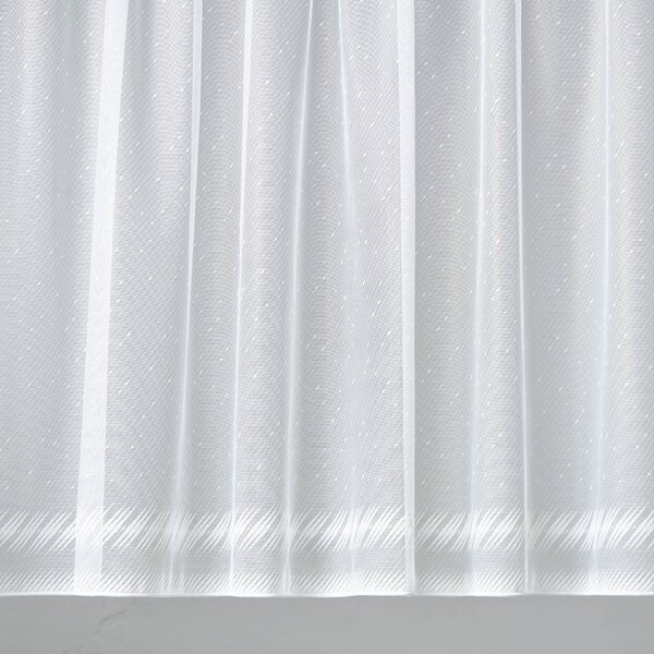 Žakárová záclona na míru - metráž, výška 130 cm (B3786)