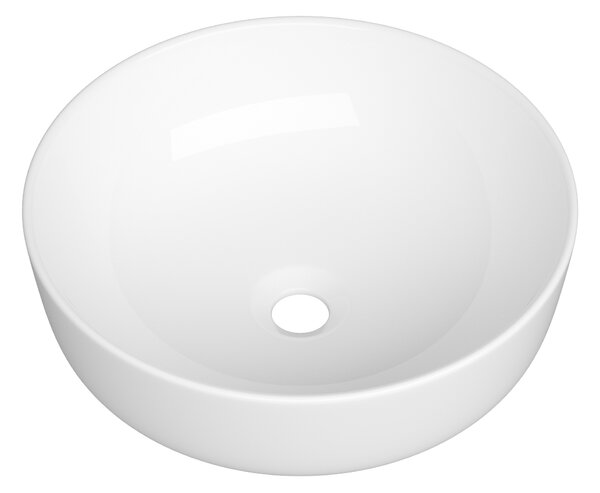 Gamma Bona, umyvadlo na desku 417x417x135 mm, bílá lesklá, GMA-UC-BONA