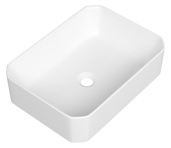 Gamma Luka, umyvadlo na desku 500x365x130 mm, bílá lesklá, GMA-UC-LUKA