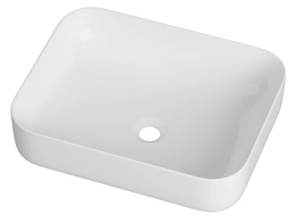 Gamma Pero, umyvadlo na desku 510x400x135 mm, bílá lesklá, GMA-UC-PERO