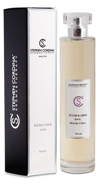 Přírodní bytový parfém Woody Citrus (citrus, skořice, růže, ambra), 100 ml - doprodej