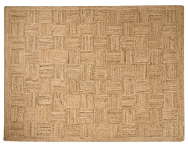 Jutový koberec 300 x 400 cm béžový ESENTEPE