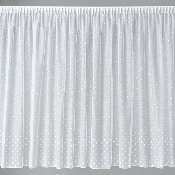 Žakárová záclona na míru - metráž, výška 110 cm (B3867)