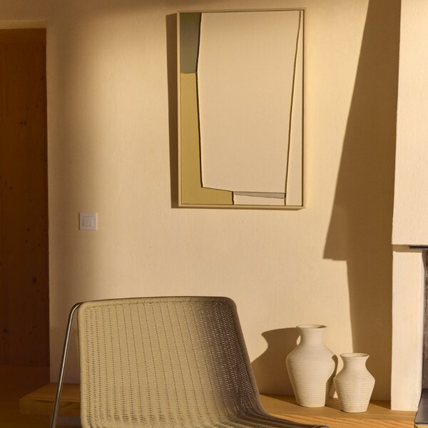 Kave Home Abstraktní obraz Deravia 90 x 60 cm