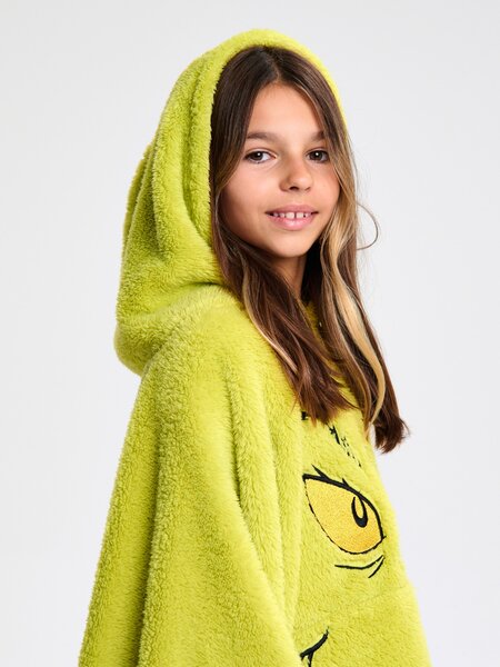 Sinsay - Deka s kapucí Grinch - zelená
