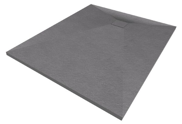 Gamma Erga Oldaf, SMC obdélníková sprchová vanička 120 x 90 cm, šedá matná, ERG-GMA-OL-90120G