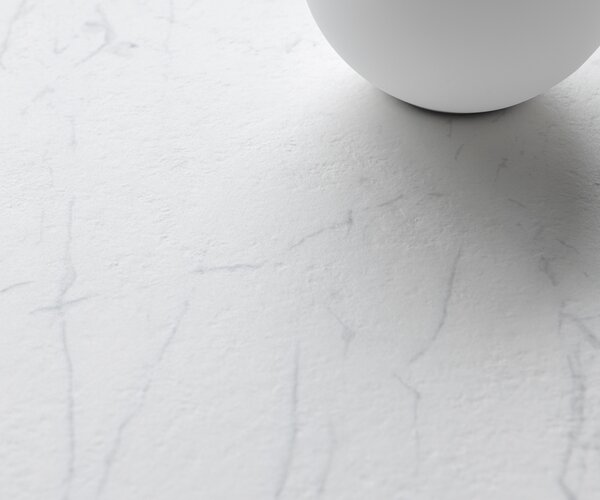 DELIFE Jídelní stůl Edge 200x100 cm keramika Laminam®Statuarietto bílá středová podnož kříž černá