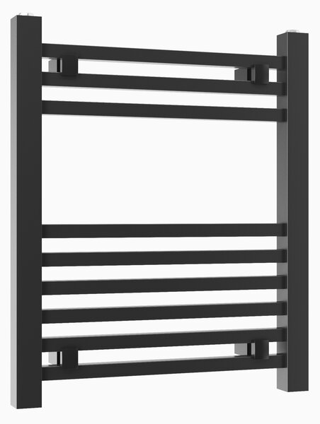 Gamma Erga Proper, topné těleso 600x500 mm, 302W, černá, ERG-LAV-PROP-6050-BK