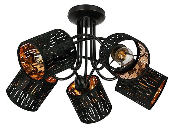GLOBO 15264-5D - Přisazený lustr TUXON 5xE14/25W/230V