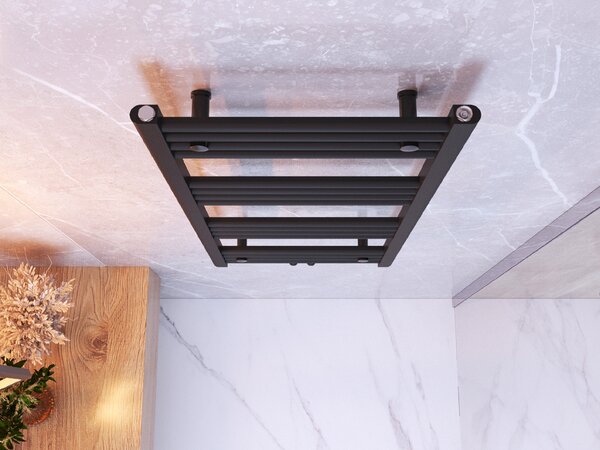 Gamma Erga Simple, topné těleso 1100x500 mm, 437 W, černá, ERG-LAV-SIMP-11050-BK