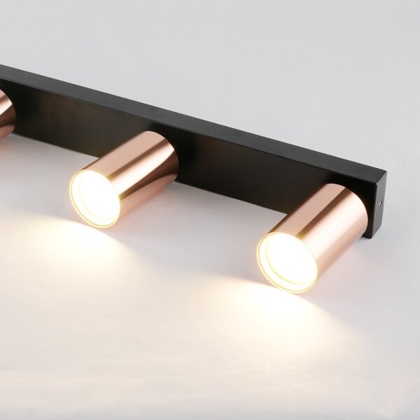Immax NEO 08303L - Bodové svítidlo PUNTO 4xGU10/9W/230V rose gold