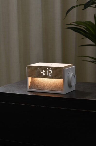 Immax NEO 09114L - LED Stolní lampa s budíkem a nabíjením CALM LED/1,2W/5V