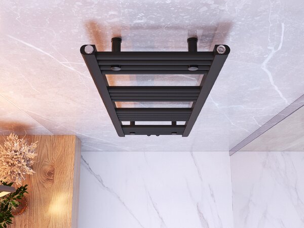 Gamma Erga Simple, topné těleso 1200x300 mm, 340 W, černá, ERG-LAV-SIMP-12030-BK