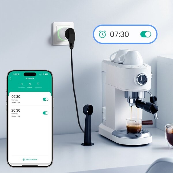 Immax NEO 07812L - Chytrá zásuvka E 3500W Wi-Fi