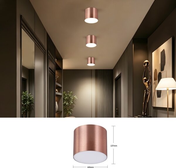 Immax NEO 07320L - LED Stm stropní sv RONDATE 32W/230V 16,5 cm Wi-Fi Tuya rose