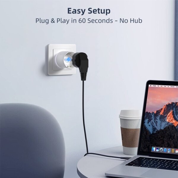 Immax NEO 07813L - Chytrá zásuvka F 3500W Wi-Fi