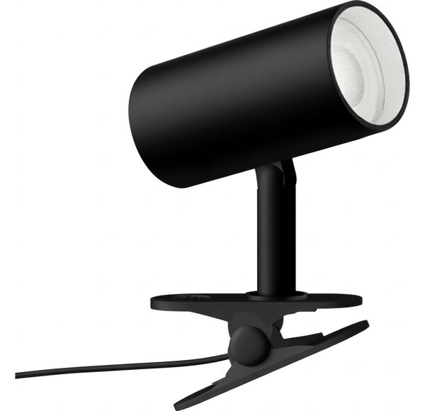 Immax NEO 08291L - Lampa s klipem PUNTO 1xGU10/9W/230V černá