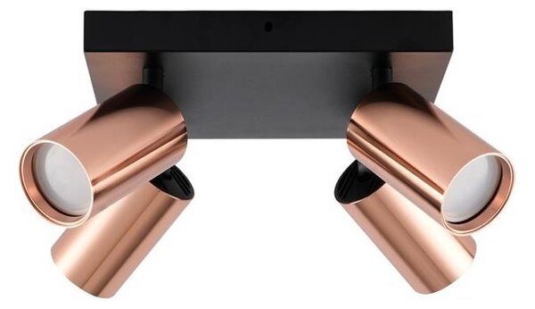 Immax NEO 08304L - Bodové svítidlo PUNTO 4xGU10/9W/230V rose gold