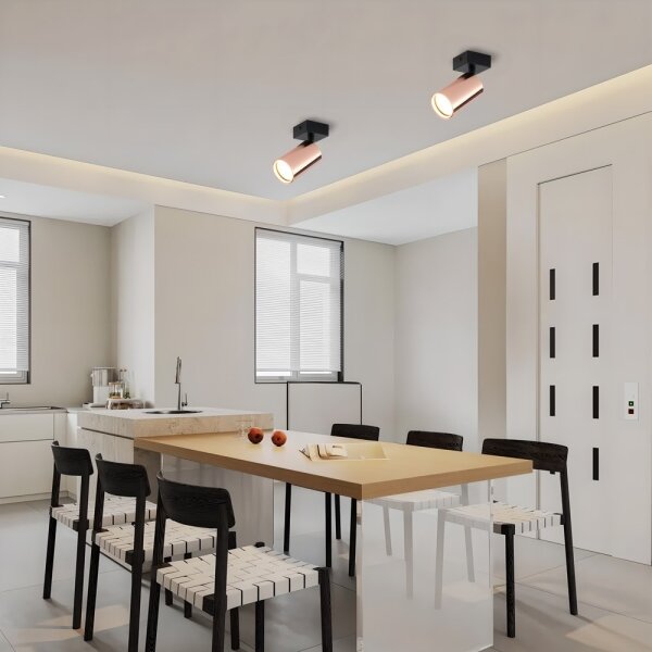Immax NEO 08301L - Bodové svítidlo PUNTO 1xGU10/9W/230V rose gold