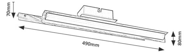 Rabalux nástěnné svítidlo Remiel LED 12W 71045