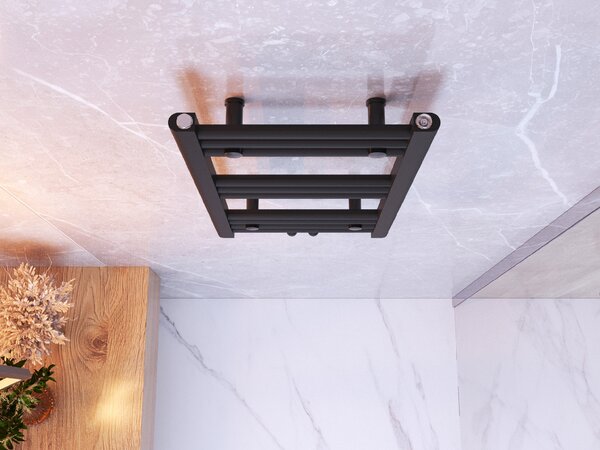 Gamma Erga Simple, topné těleso 700x300 mm, 193 W, černá, ERG-LAV-SIMP-7030-BK