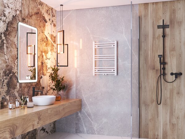 Gamma Erga Simple, topné těleso 700x500 mm, 275 W, bílá, ERG-LAV-SIMP-7050-WH