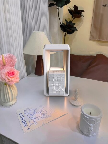 Immax NEO 09113L - LED Stolní lampa s budíkem a nabíjením CALM LED/3,5W/5V